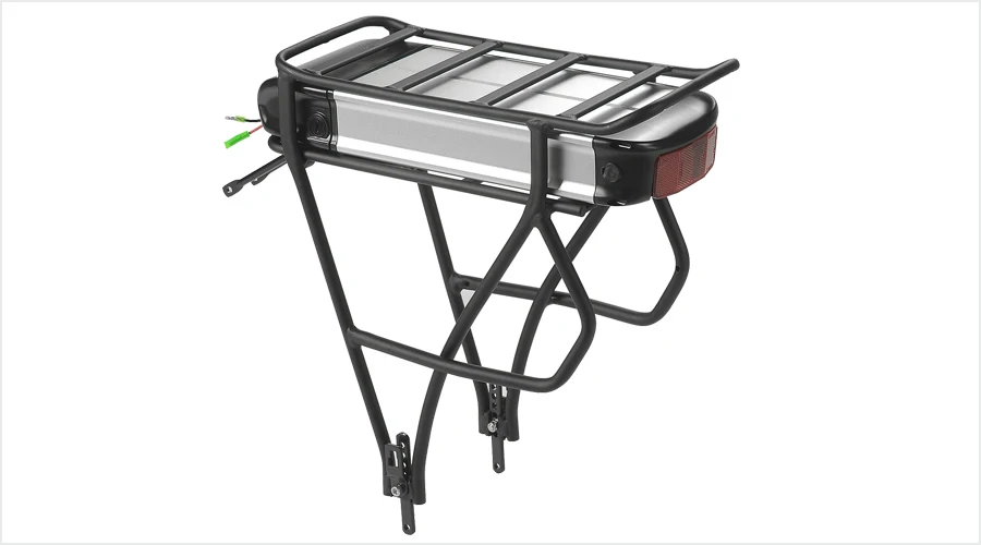 Cheap E Bike Rear Rack Lithium ion Battery 48V 36V 16Ah with Carrier fit for 26"-28" V-brake of rear wheel for 500W 1000W 8fun Motor 0 Cheap E Bike Rear Rack Lithium ion Battery 48V 36V 16Ah with Carrier fit for 26"-28" V-brake of rear wheel for 500W 1000W 8fun Motor 0