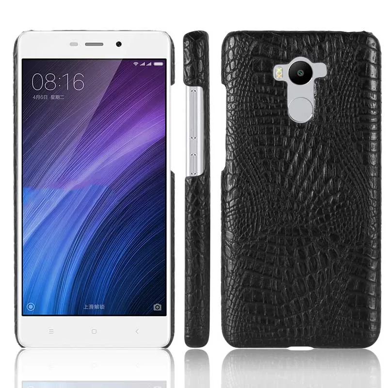 Чехол для Xiomi Xiaomi Redmi 4 Pro 4Pro роскошный чехол из крокодиловой кожи на заднюю панель