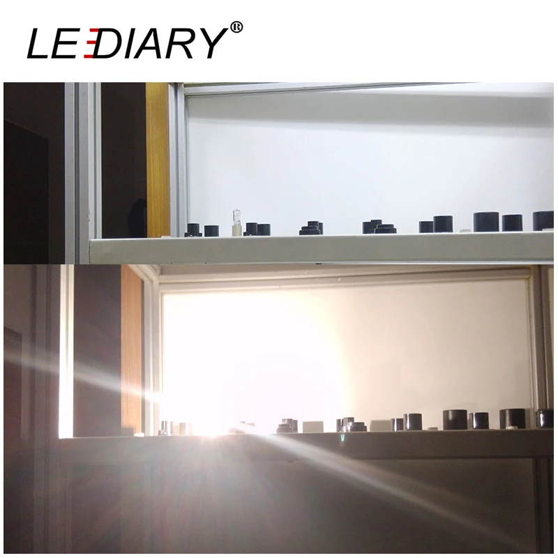 LEDIARY 10 шт./лот галогенная лампа G4 12 В JC Тип галогенные лампы с регулируемой