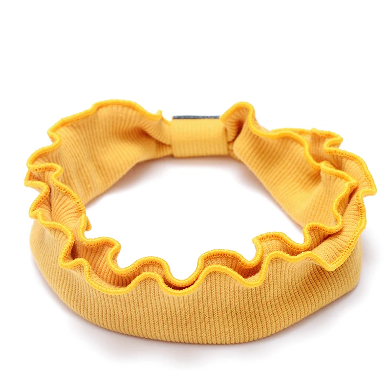 

Autumn Winter Turban for Women Cotton Headband Elastic Hairband Wide Head Wrap for Women Hair Accessories Girls Hair Bands