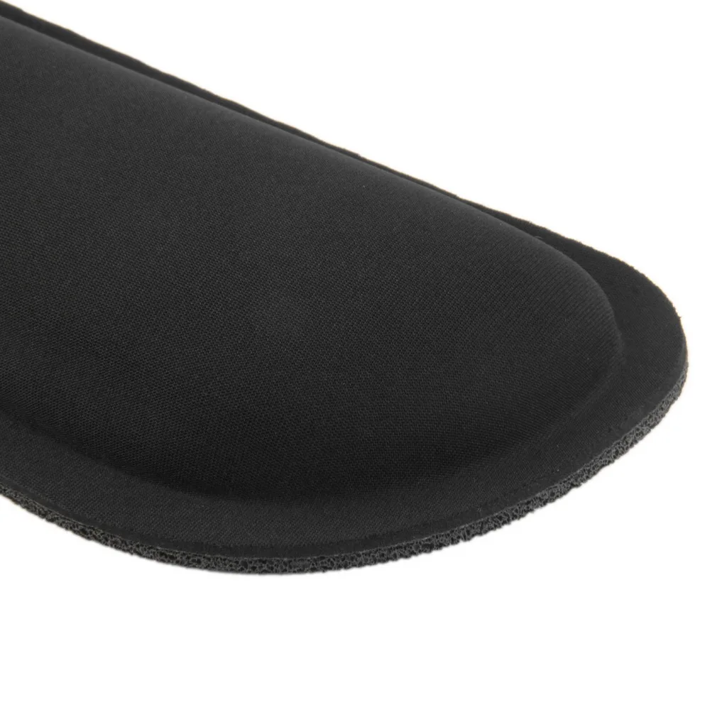 1 шт. черная поддержка Удобная гелевая Подушка под запястье коврик для ПК клавиатура поднятая платформа руки