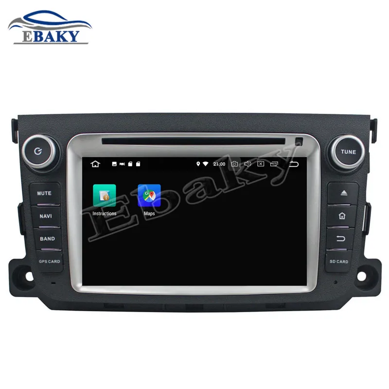 Cheap NaviTopia 7inch 4GB RAM 64GB ROM Octa Core Android 9.0 Car DVD Radio for Benz Smart 2011 2012 with GPS/WIFIs/bluetooth 3