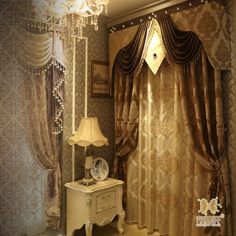 High Grade Double Side Jacquard Room Darkening Elegant