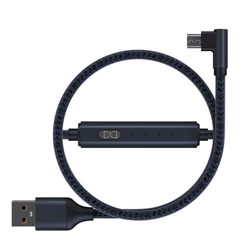 2 шт./упаковка Micro USB кабель с таймером и нейлоновой оплеткой|Кабели для мобильных