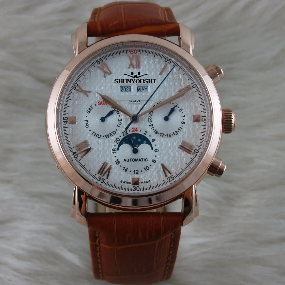 

WG04300 Mens Watches Top Brand Runway Luxury European Design Automatic Mechanical Watch