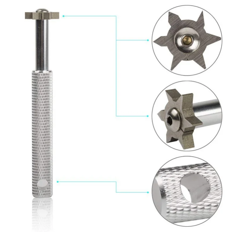 Инструмент для заточки канавок для клюшек для гольфа, точилка для клюшек, крепкий клиновидный сплав, аксессуары для гольфа