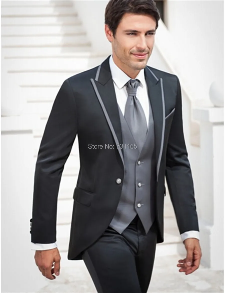 

men blazer Men's blazer masculino slim fit wedding groom Tuxedos Groomsmen groom wedding suit