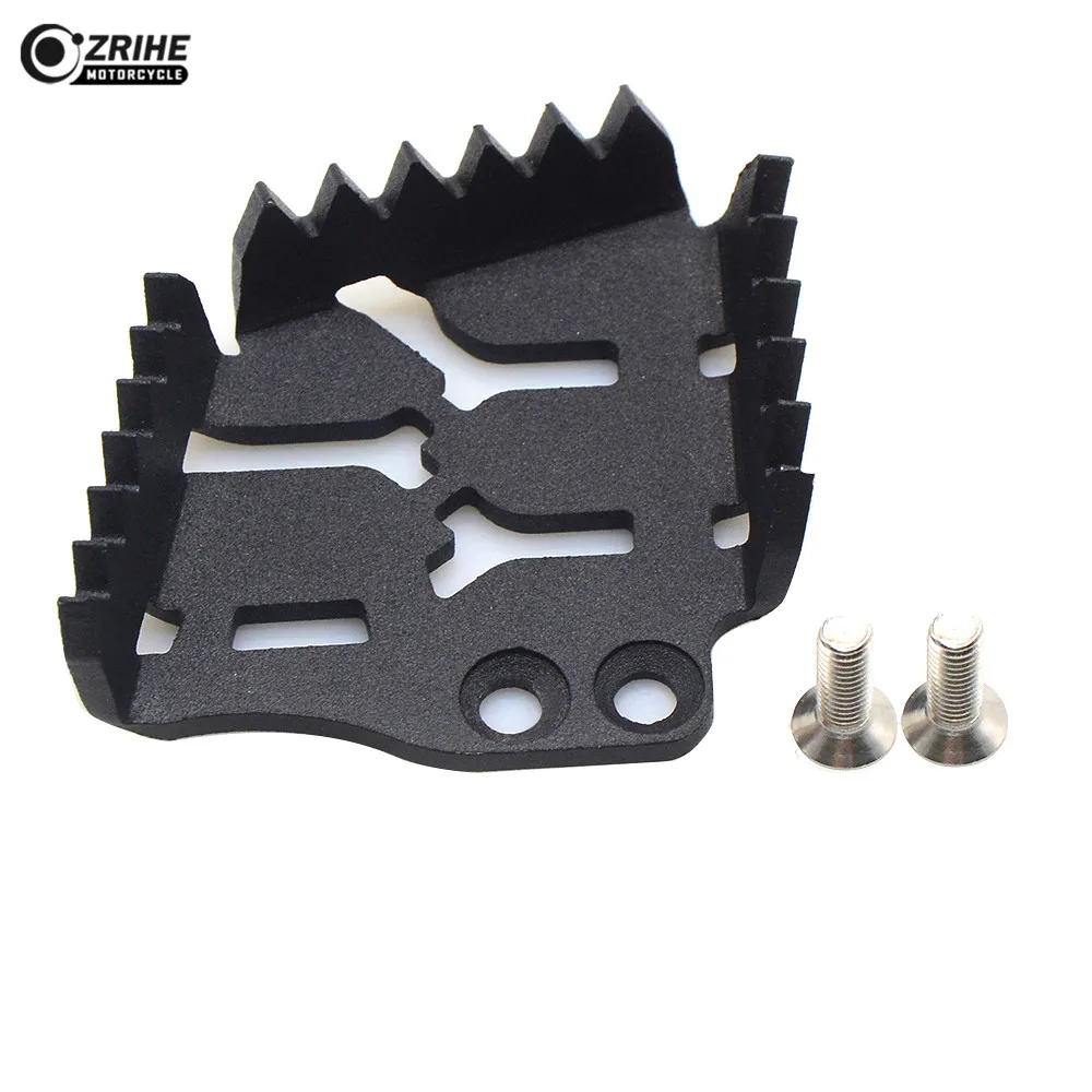 Motorcycle Billet Aluminum Rear Brake Pedal Step Tips Enlarge For KTM 990 SMR 990 1050 1190 Adventure R 1290 Super Adventure