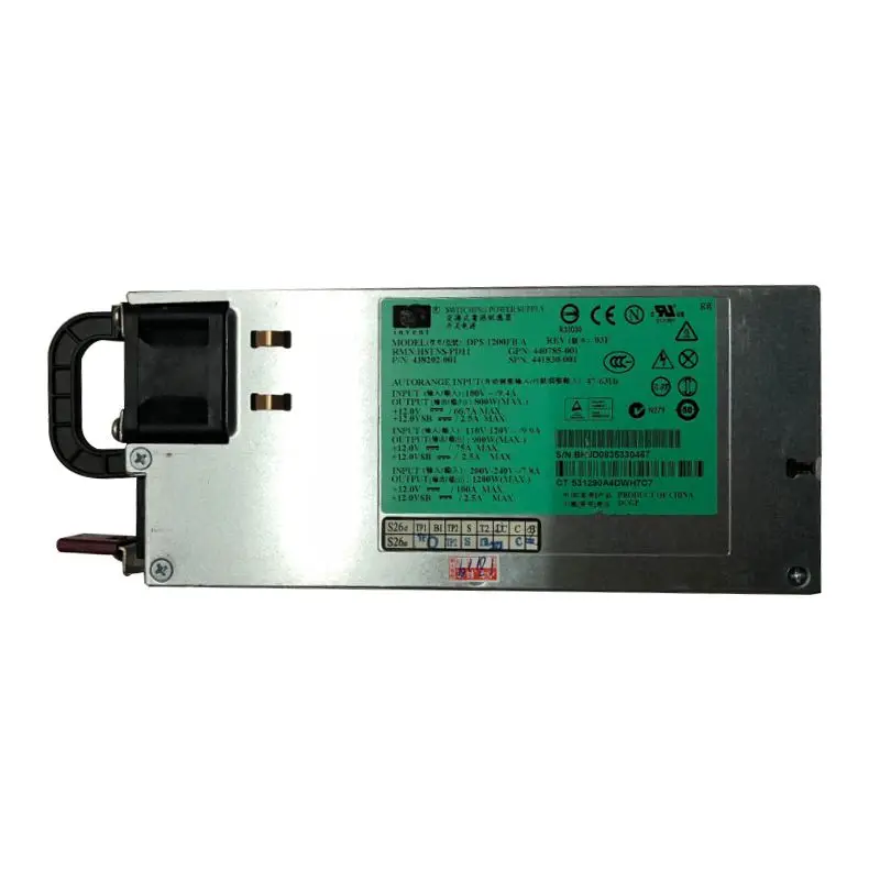 

For HP 1200W Power Supply 578322-B21/579229-001/570451-001/570451-101/DPS-1200FB-1