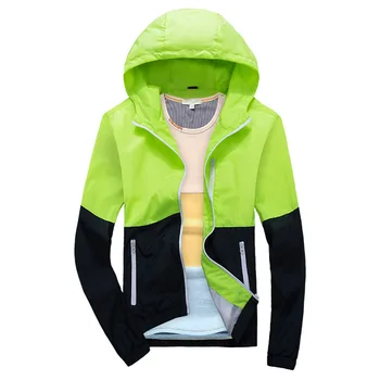 

2016 Spring Summer Men Brand Clothing Fashion Man's Jacket Anti-UV Windbreaker Leisure Coat,UA158