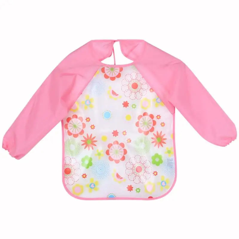 Baby-Bibs-Infant-Burp-Cloths-Toddler-Scarf-Feeding-Smock-Long-Sleeve-Waterproof-Coverall-Baby-Animals-Baby (5)