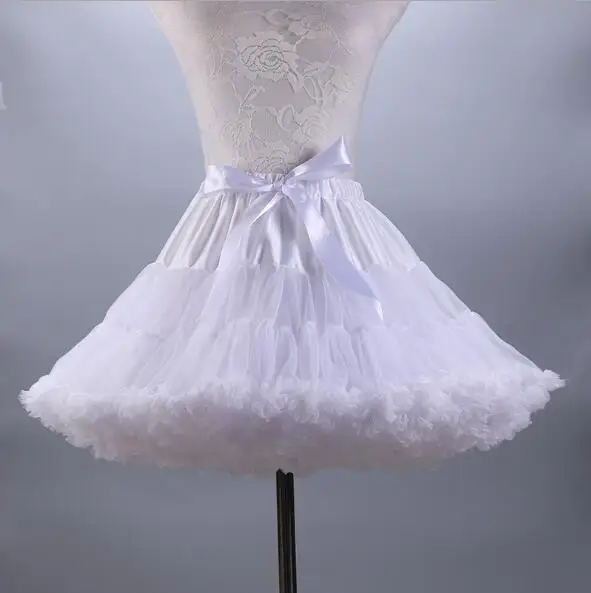 Тюлевая Нижняя юбка 40 см, короткое платье, Нижняя юбка для свадебного платья, Лолита, косплей, Тюлевая юбка EE808