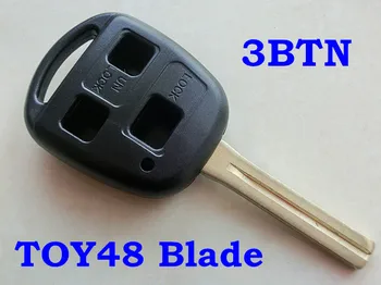 

RMLKS Replacement 2 3 Button Remote Key Fob Shell Blank Fit For Lexus GX470 RX350 ES300 RX300 RX400h SC GS LS TOY48 Blade