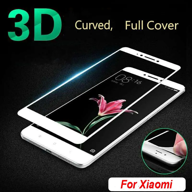 

Glass on for Xiaomi Mi 5S Plus 5C Redmi Note 4 Pro Tempered Glass Redmi 4X 4 Pro Oneplus 5 3 3T 3D Curved Soft Edge Full Cover