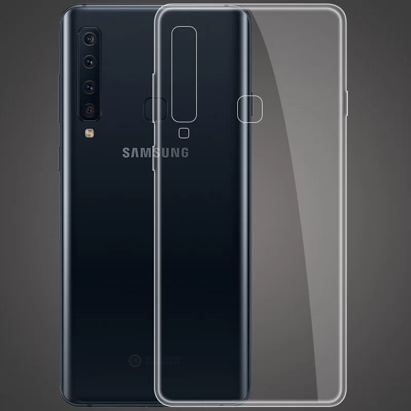 10PCS Soft TPU Cover For Samsung Galaxy A9 Star pro 2018 A9S A8S A6S A8 Plus A6 A10 A30 A40 A50 Transparent Protective Back Case |