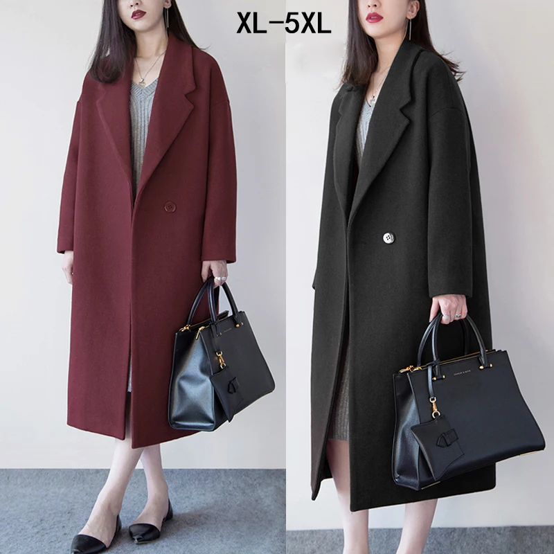 Plus size xl 5XL(bust 48 inches) winter coat women manteau femme hiver