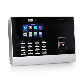 

ZK M200Plus TCP/IP Punch Card Time Attendance Terminal M200Plus Card Time Recording 125KHZ Proximity Card Time Recorder