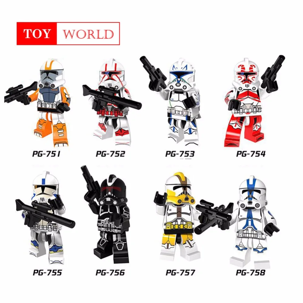 

Star Wars Figures Jedi Chewbacca Han solo Darth Vader leia legoing Jango Fett Obi Wan Models & Building Toys Blocks for children
