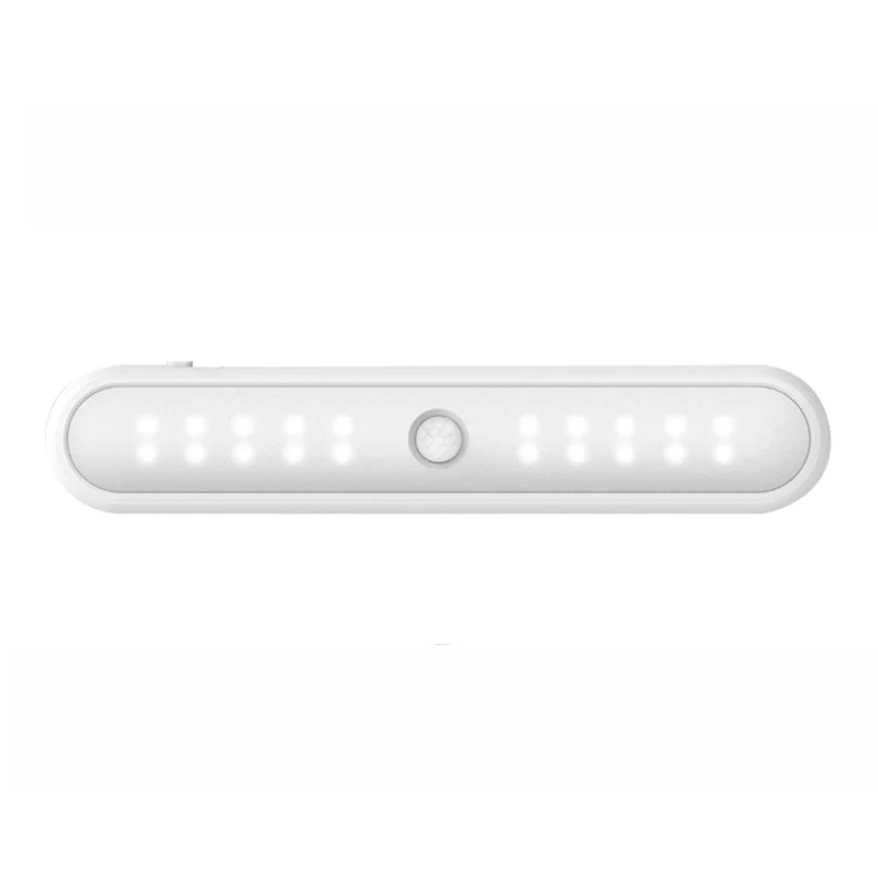 20Led под свет шкафа Pir датчик движения беспроводное освещение для гардеробной на батарейках кухонный ночник для шкафа