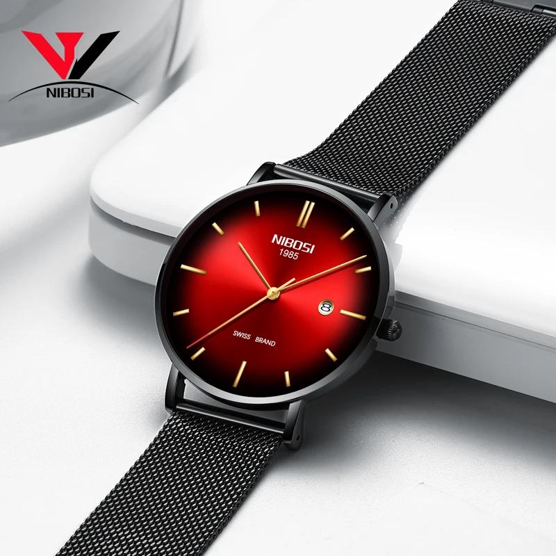 Tanie Relogio Masculino męskie zegarki Top marka luksusowe ultra cienki zegarek na rękę mężczyźni i kobiety zegarek wodoodporny męski zegar Reloj Hombre