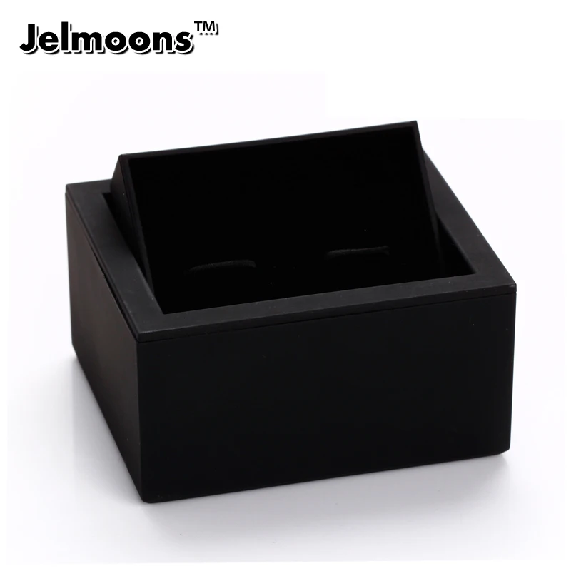 

Custom design Fashion Black Rectangular Gift Cufflinks Box