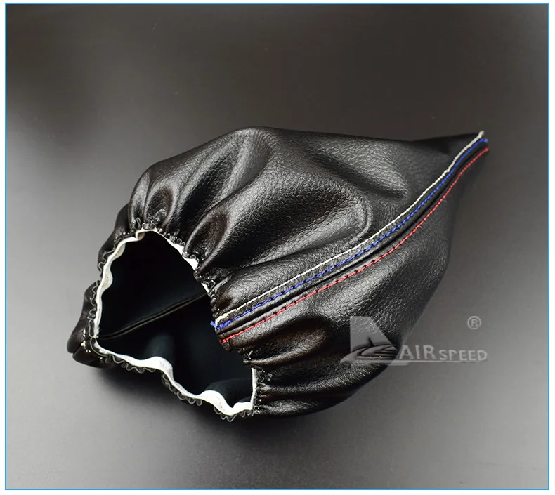PU Leather Car Gear Shift Lever Collar Boot Covers Handbrake Gaiter for BMW 3 Series E36 E46 M3 E30 E34 Z3 Accessories  (7)