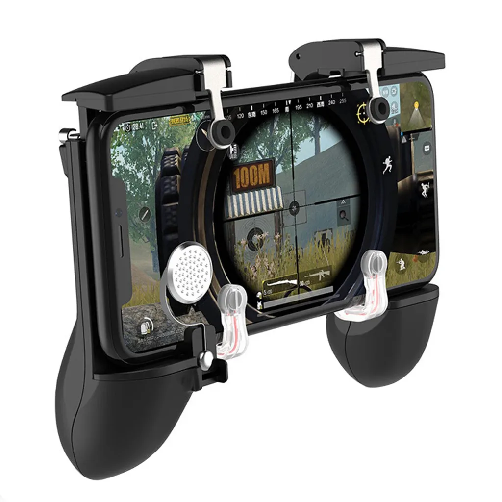 

Mobile Game Gamepad Joystick for pubg Mobile Controller L1 R1 Shoot Handle Gamepad for Knives Out Trigger fire game joystick