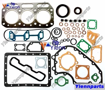 

For Yanmar 3D75-1 3T75 3T75HL 3T75HA Full Gasket kit W/ Head Gasket For YM220 YM226 YM250D Tractor Engine Spare Parts