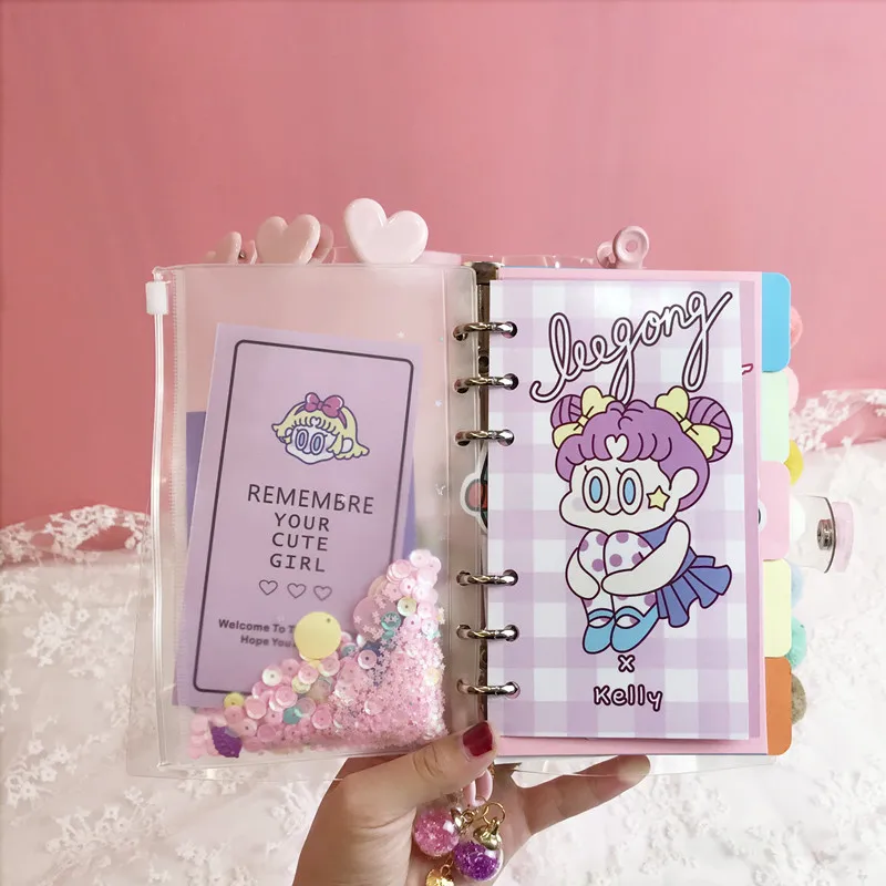 DIY блокнот Bingbing Super Star рубанок Kawaii Bullet Journal Дневник для девочек органайзер для студентов ежедневный Еженедельный план канцелярские принадлежности подарок