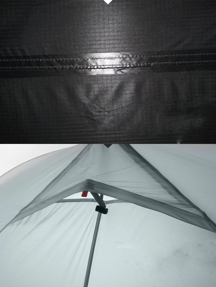 Ultraleve ao ar Barraca de Camping Barracas de Acampamento Engrenagem Livre - 4 Temporada 1 15d Única Pessoa Profissional Nylon Silício Barraca Parágrafo 3f ul 3 7 3F UL ENGRENAGEM Ultraleve Ao Ar Livre