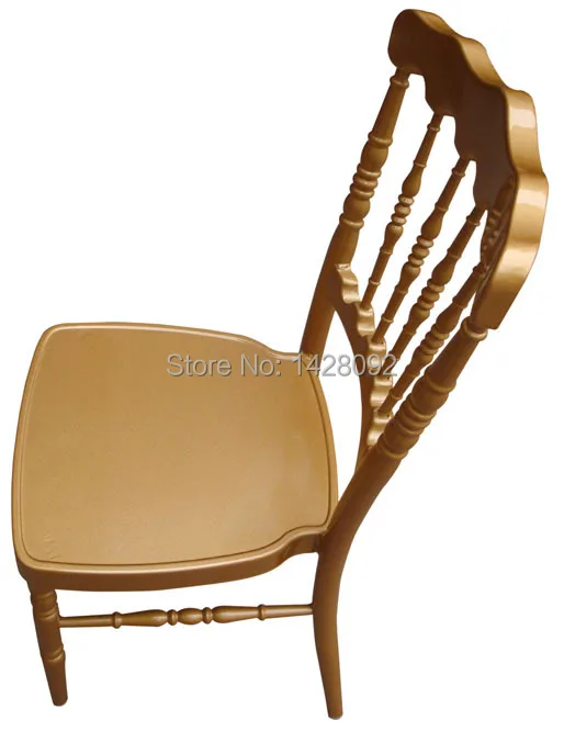 Качественное крепкое Золотое кресло алюминиевое Наполеон для свадебных мероприятий Вечерние