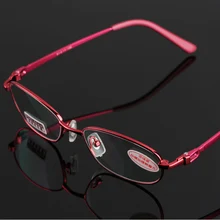 Высококачественные ультралегкие металлические очки с полной оправой модные элегантные красные очки с защитой от усталости
