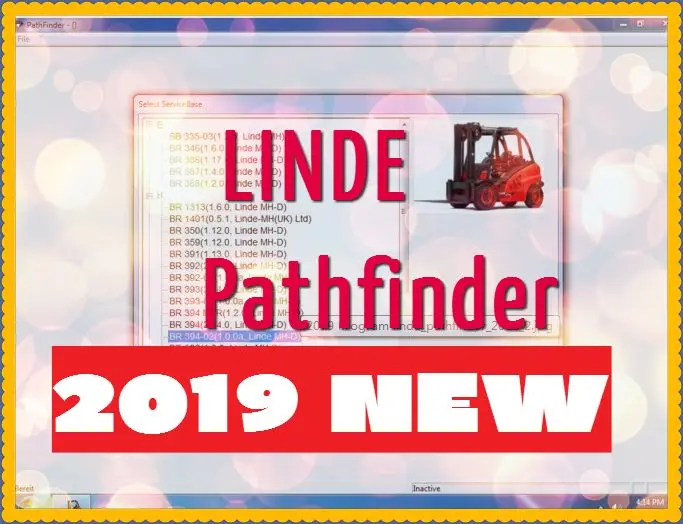Linde Pathfinder 2019 Новинка + доктор v2.01.05 [2016]+ эксперт по грузовику LSG 5.2.2 неисправность