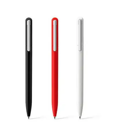 Ручка для подписи Xiaomi Pinluo гелевая ручка 9,5 мм 0,5 чернила гладкая швейцарская заправка MiKuni японские чернила черный Заправка для офиса школы - Цвет: 3pcs pens
