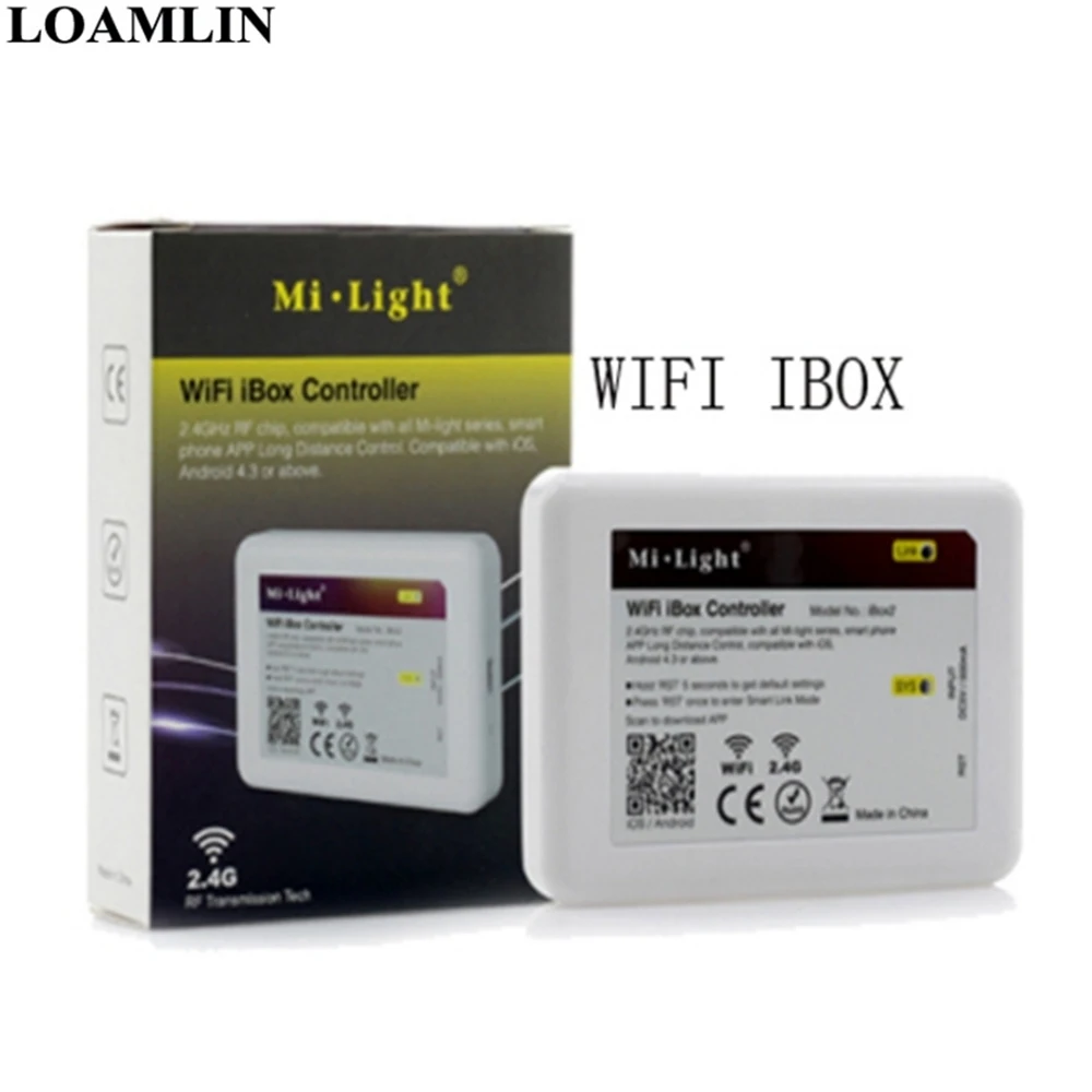 5050 30 светодиодов/м RGB светодиодная ленсветильник Mi Light WIFI IBOX2 светодиодный