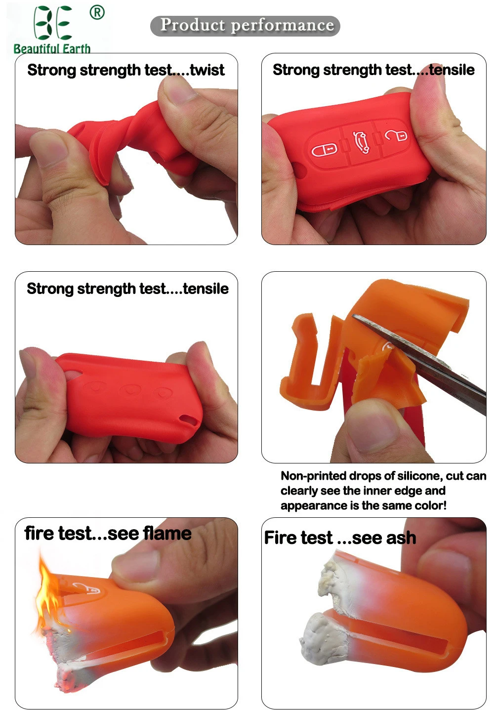 silicone car key cover 1