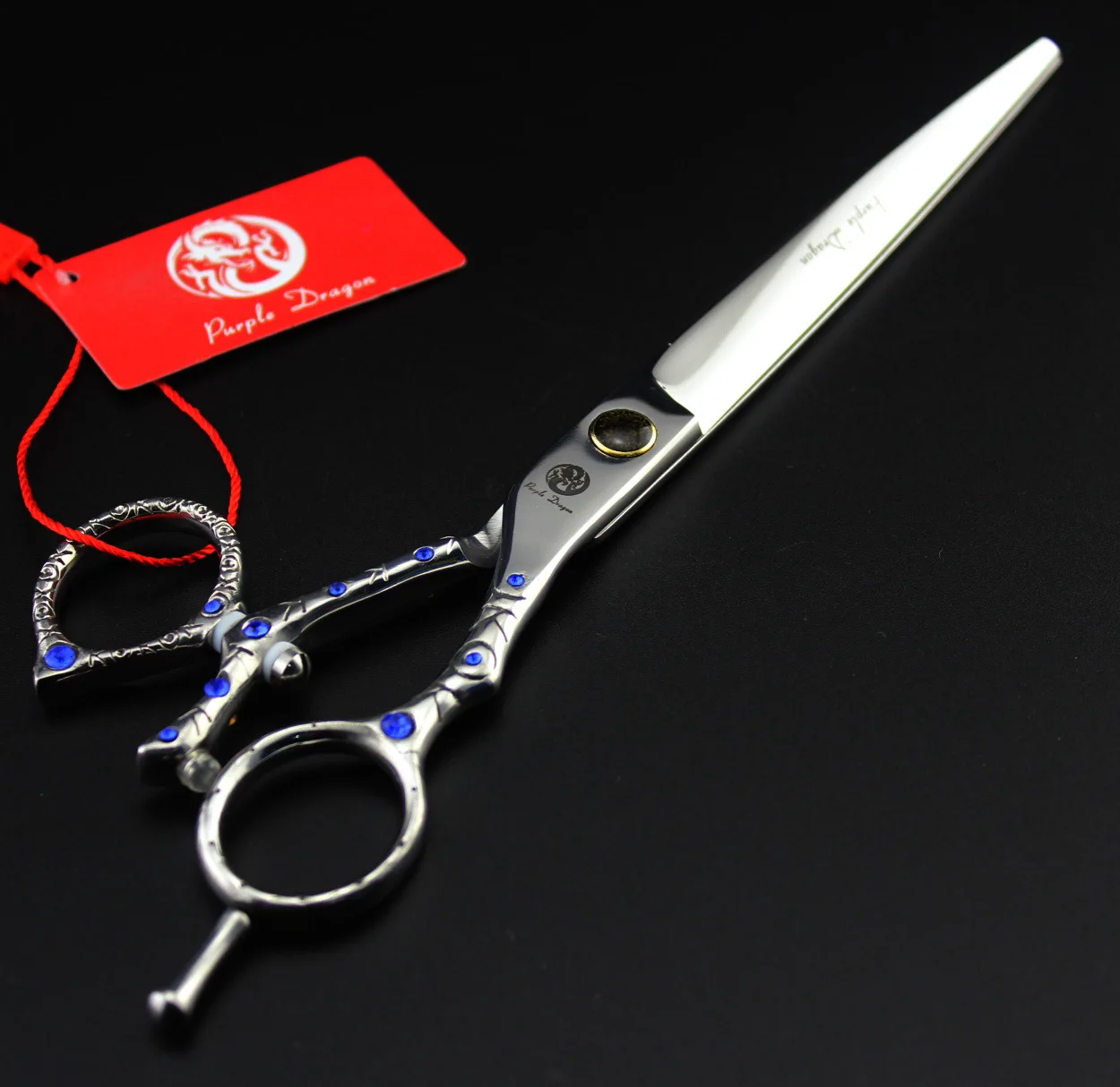 

8.0Inch Professional Cutting Scissors 360 Degree Rotation Fly Barbers Hair 1pcs