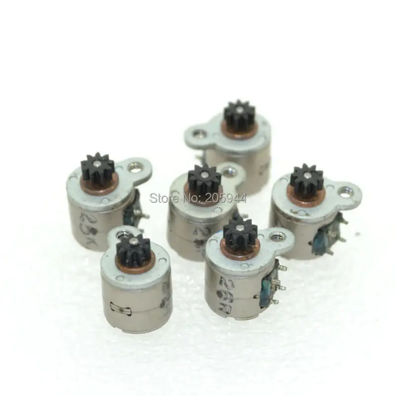 10PCS Micro 6MM 2-Phase 4-Wire Stepper Motor Mini 6.5mm*6mm Stepping Motor DIY