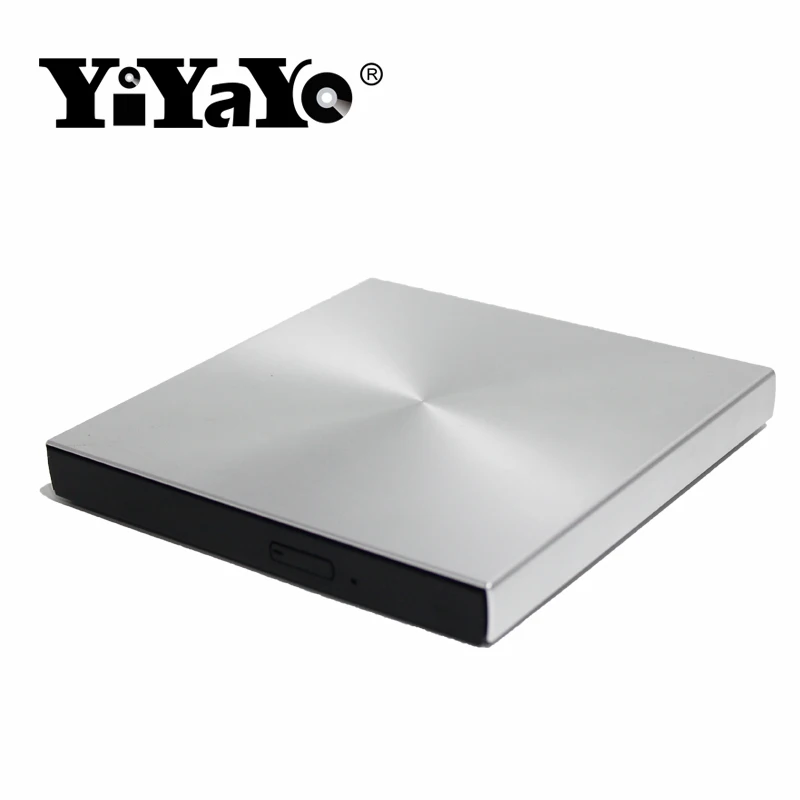 YiYaYo USB 3.0 Aluminum Alloy External DVD Burner CD Player Slim Portatil Optical Drive For MacBook Laptop/Windows Notebook YiYaYo USB 3.0 Aluminum Alloy External DVD Burner CD Player Slim Portatil Optical Drive For MacBook Laptop/Windows Notebook