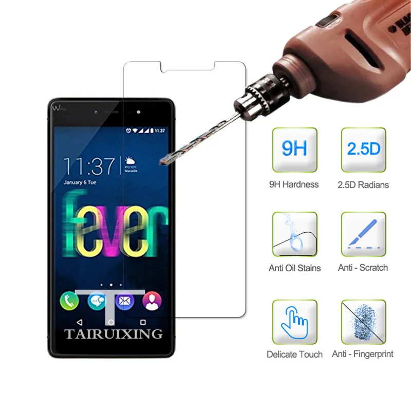 

9H Tempered Glass for Wiko Fever Screen Protector Protective Glass Film for Wiko Fever Protection Glass