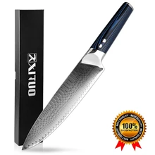 Дамаск ножи " шеф-повар Ножи японский кухонный нож из дамасской стали VG10 67 Слои Нержавеющая сталь ножи Razor Sharp G10, сумка на плечо, женская сумка через
