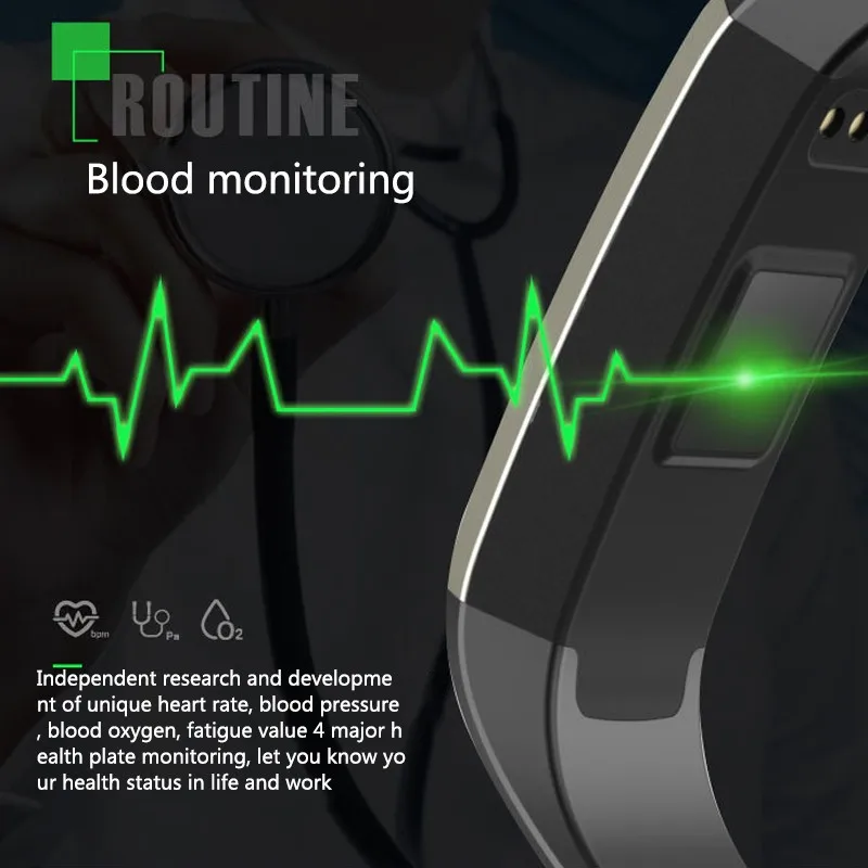 fitnessarmband m2p app