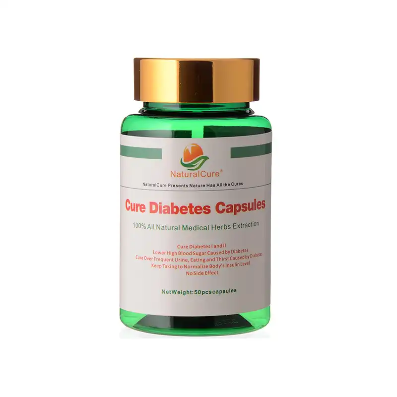 NaturalCure лечение диабета капсулы, лечение диабета I и II типа, экстракт растений, избавьтесь от вашего инсулина с тех пор, нет побочного эффекта - изображение
