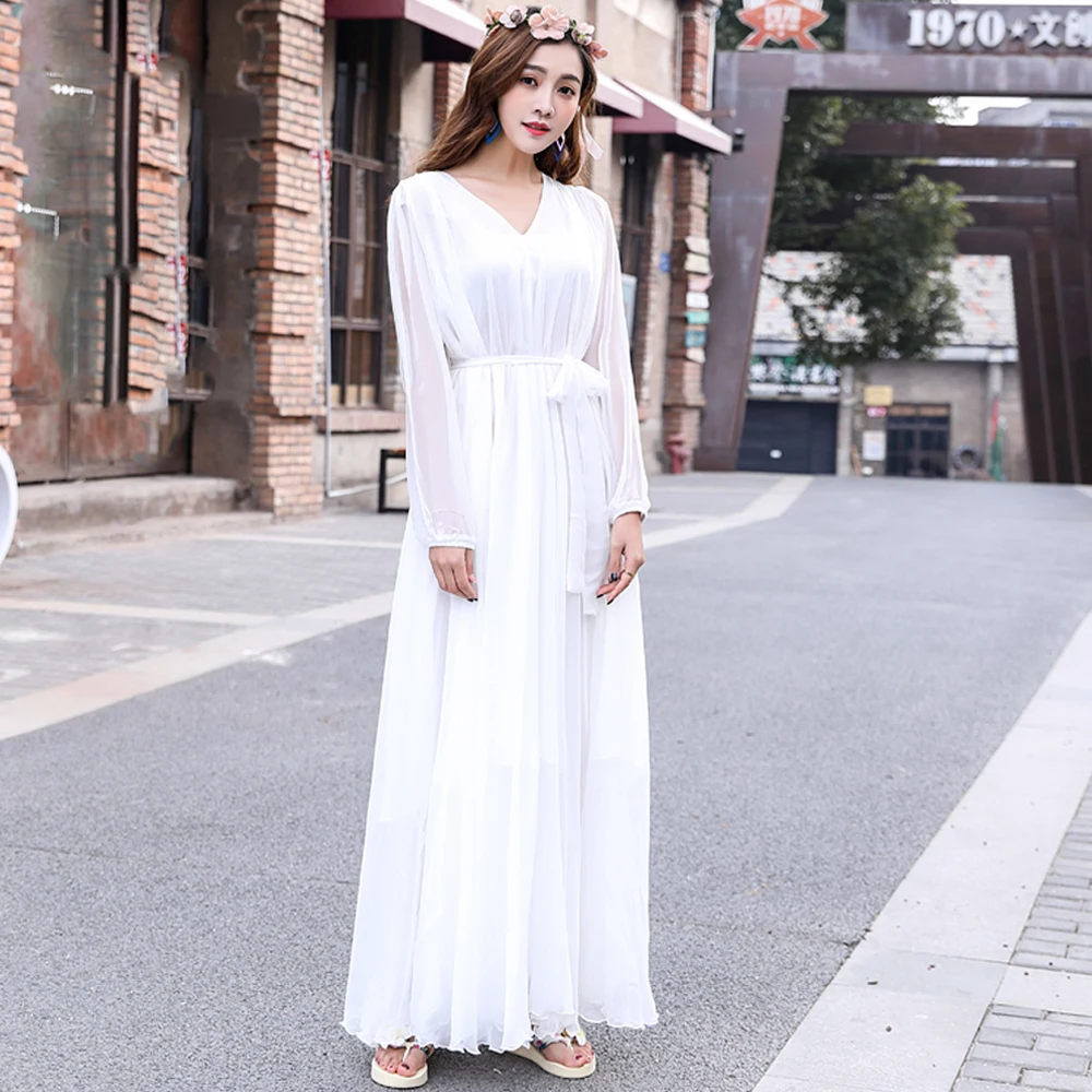 Women's Lightweight bohemian Chiffon 