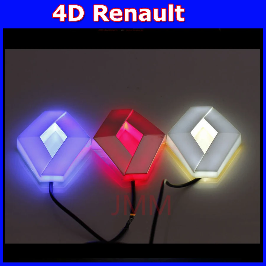 Auto Renault 4d Logo Lumière Led Lumière Froide Logo Ampoule Décoration