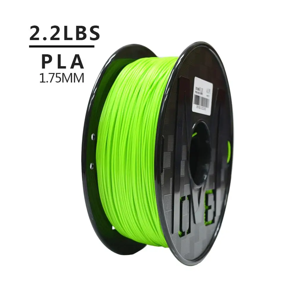 

PLA Filament 1.75mm For 3D Printer 1KG per Roll Green For Dropshipping