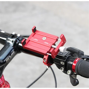 

Aluminum Alloy Mobile Phone Bike Holder For Mountain Bike Electric Motorcycle Navigation Fixation Riding Bicycle Accessories