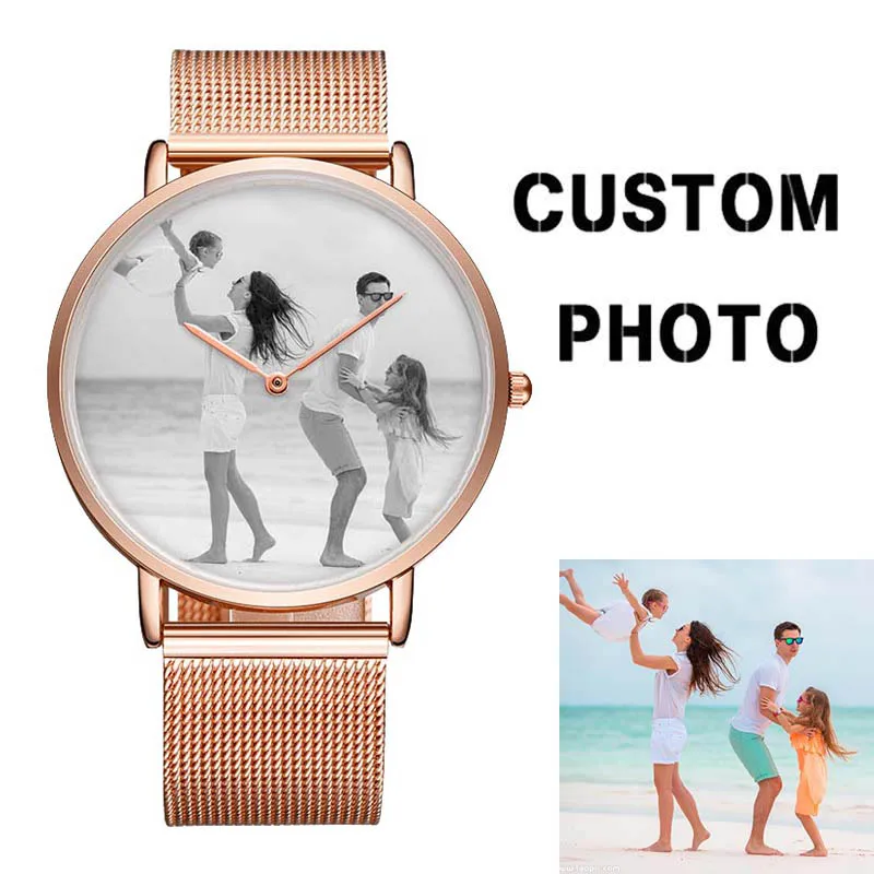 

BAOSAILI CL014 Custom Photo Watch Dial Private Label Blank Dial Watched For Personalized OEM Image Logo Watch Unisex