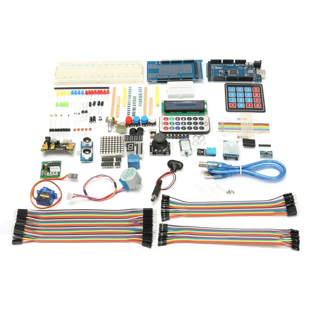 Новое поступление DIY электрический блок Ultimate стартовый комплект для Arduino MEGA 2560 1602