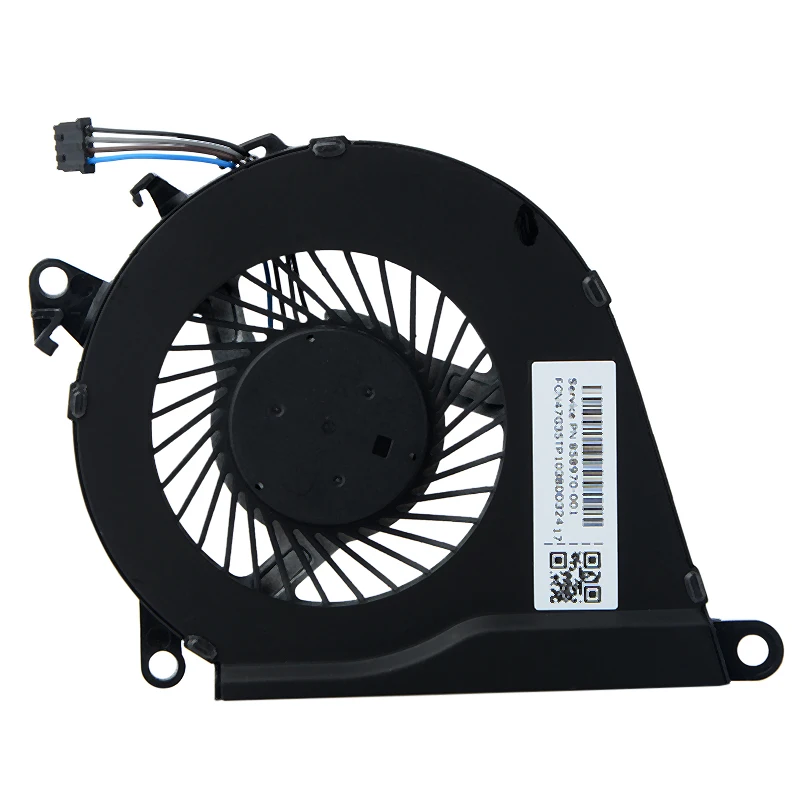 

4Pin Notebook Computer Replacements Cpu Cooling Fans Fit For HP 15-AX Laptops Cooler Fan